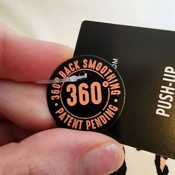 46DDD Torrid White Leopard Neon Yellow Bra Push Up Plunge Back Smoothing Underwi - Picture 5 of 10